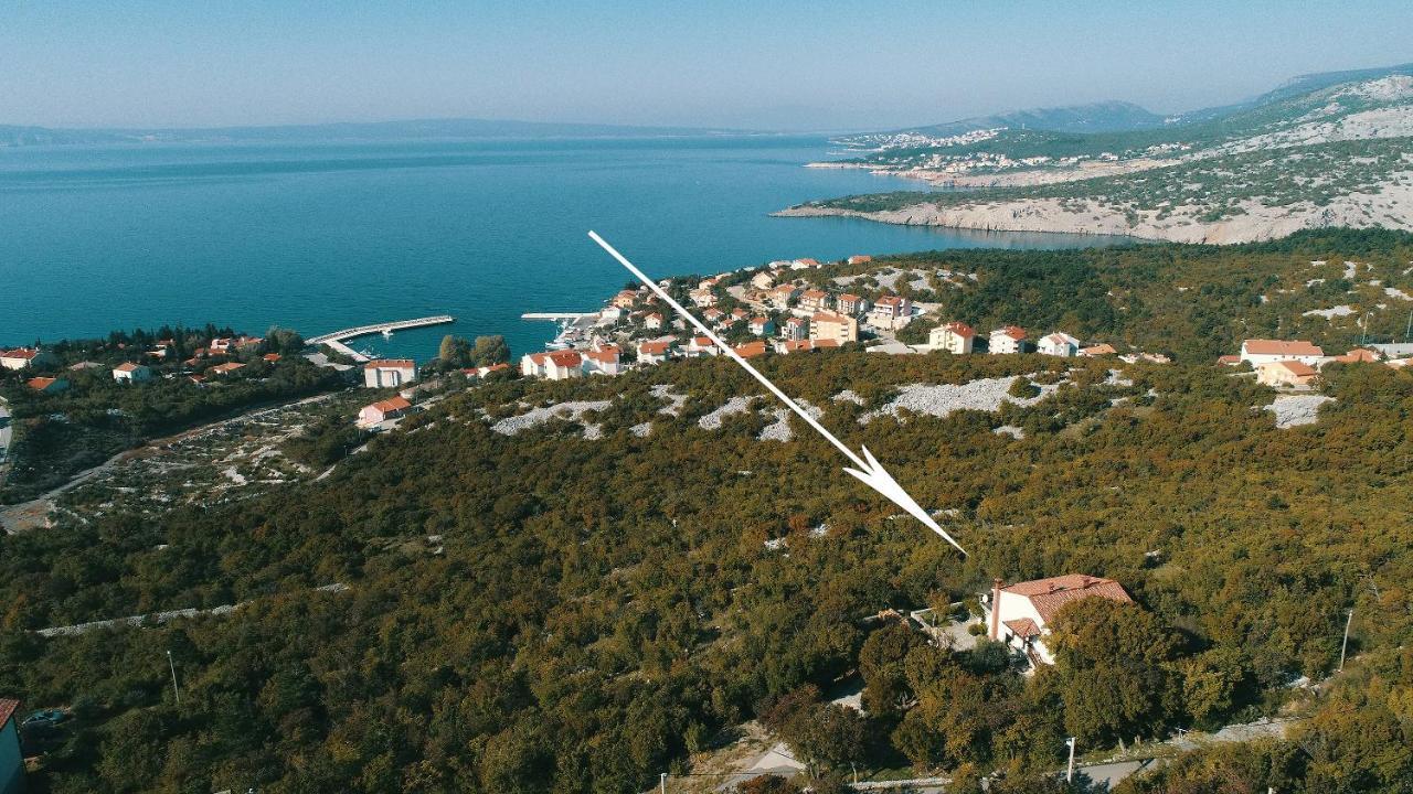 Apartment Vincent With Beautiful Sea View Terrace Кленовица Экстерьер фото