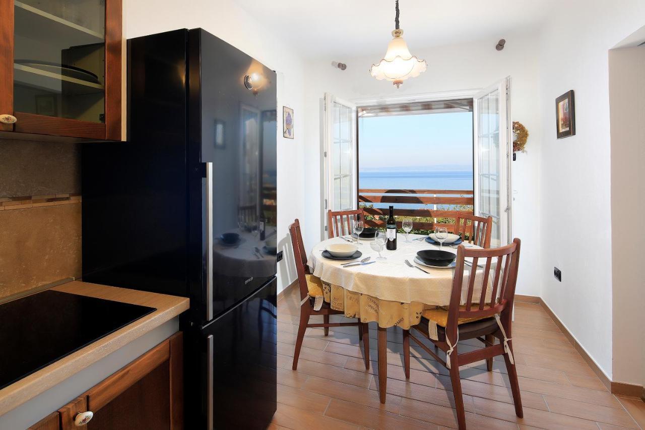 Apartment Vincent With Beautiful Sea View Terrace Кленовица Экстерьер фото