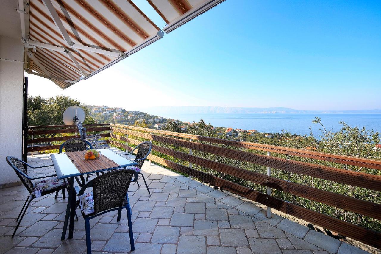 Apartment Vincent With Beautiful Sea View Terrace Кленовица Экстерьер фото