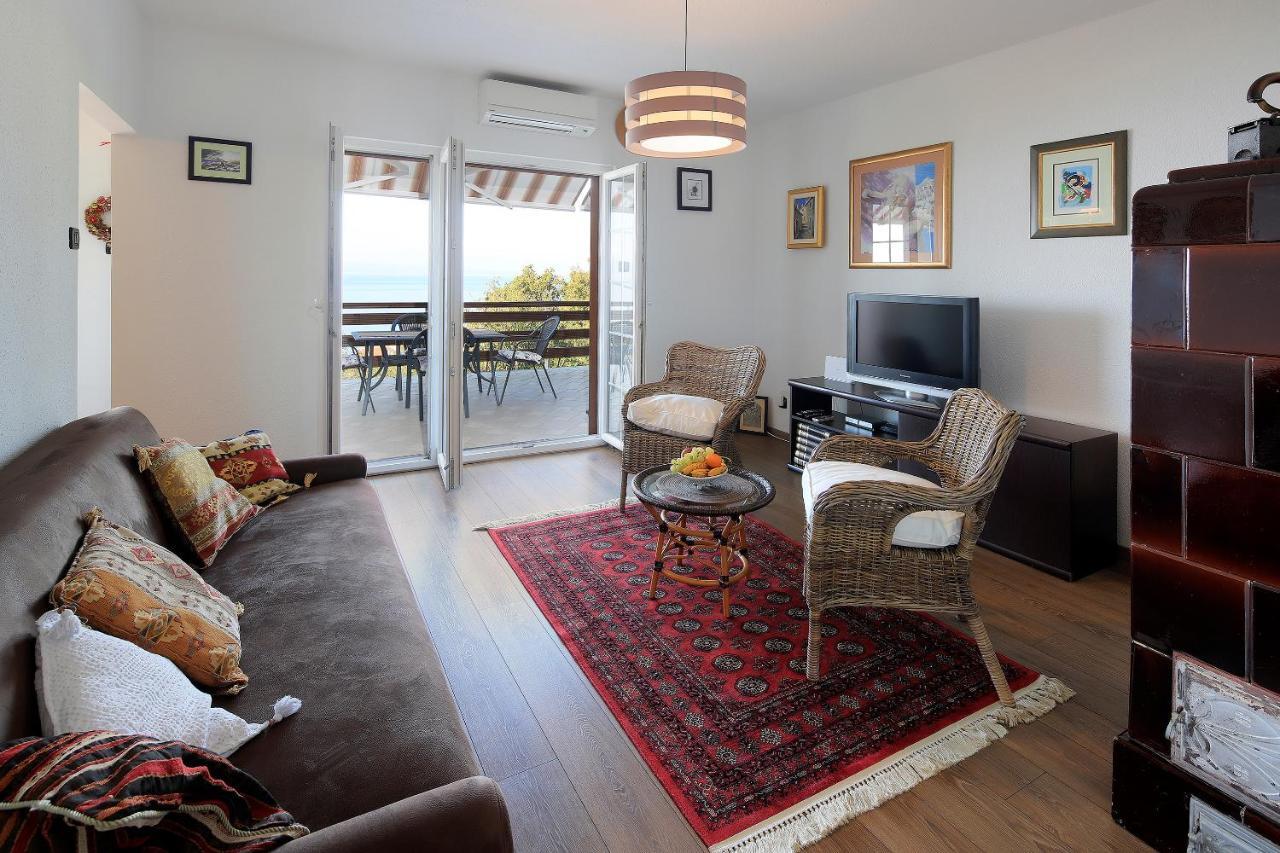 Apartment Vincent With Beautiful Sea View Terrace Кленовица Экстерьер фото