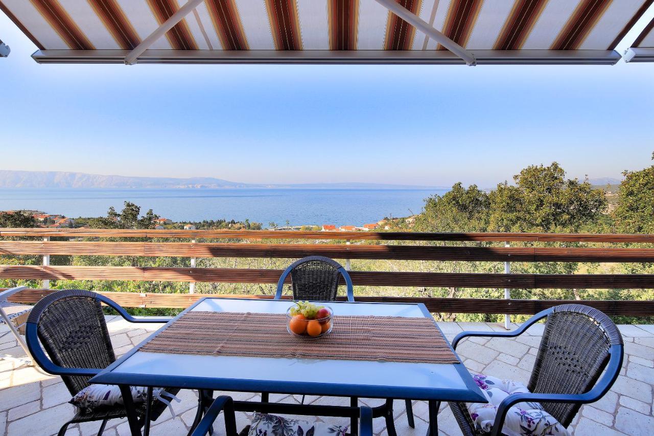 Apartment Vincent With Beautiful Sea View Terrace Кленовица Экстерьер фото